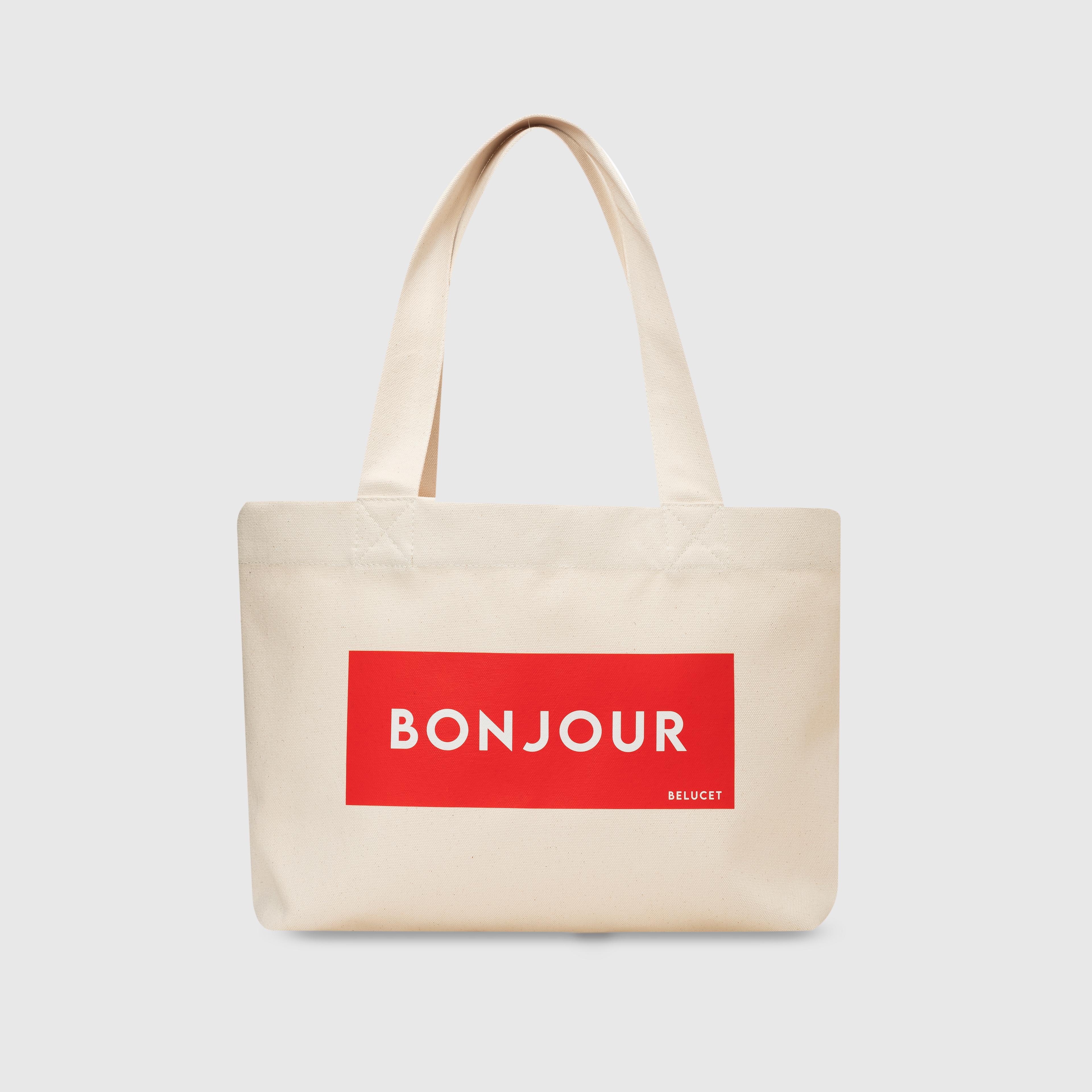 Say Hi Bonjour Çanta