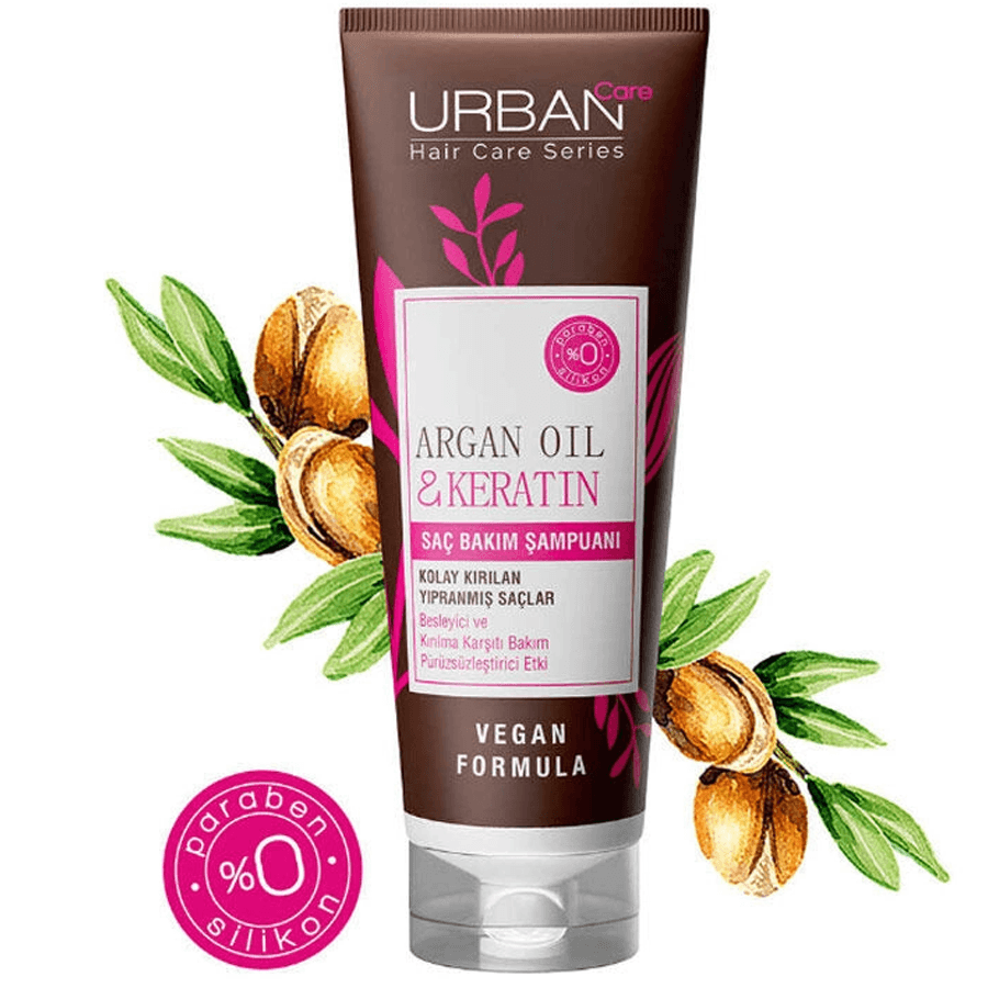 Urban Care Argan Oil & Keratin Kolay Kırılan Saç Bakım Şampuanı 250ml