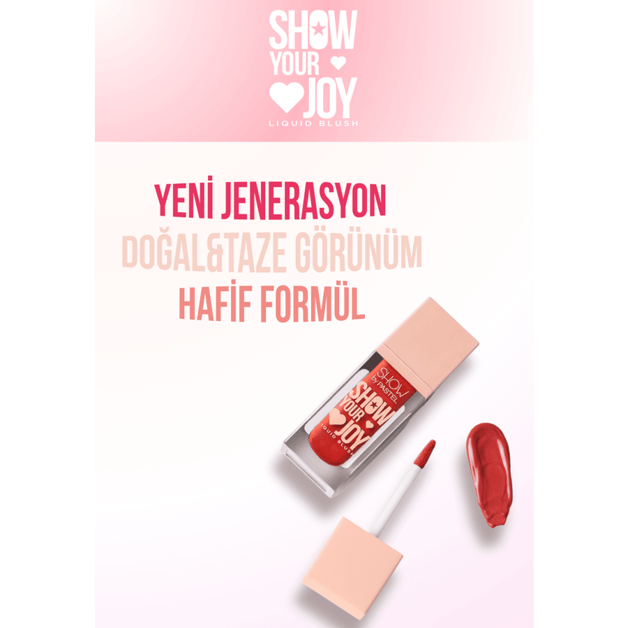 Pastel Show By Pastel Show Your Joy Liquid Blush 4gr-Likit Allık 58