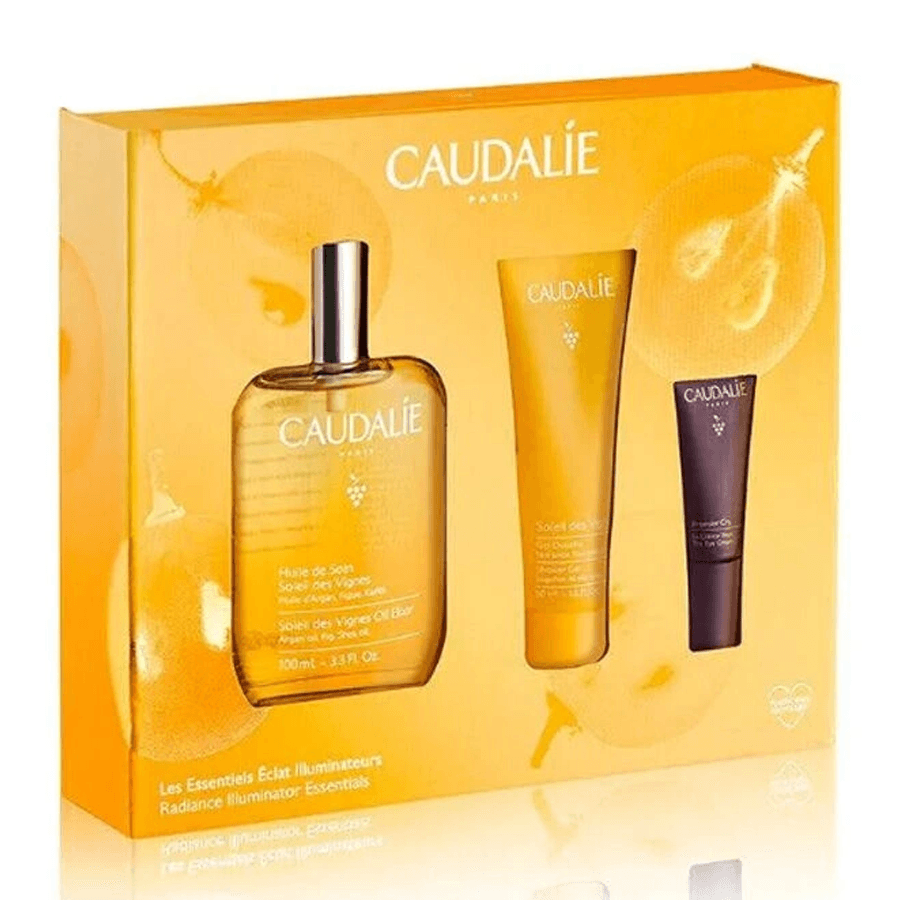 Caudalie Soleil des Vignes Oil Elixir Set-Vücut Bakım Set