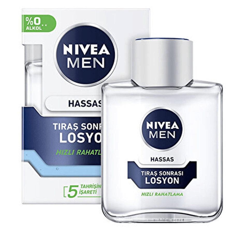 Nivea Men Hassas Tıraş Sonrası Losyon 100ml-Yatıştırıcı