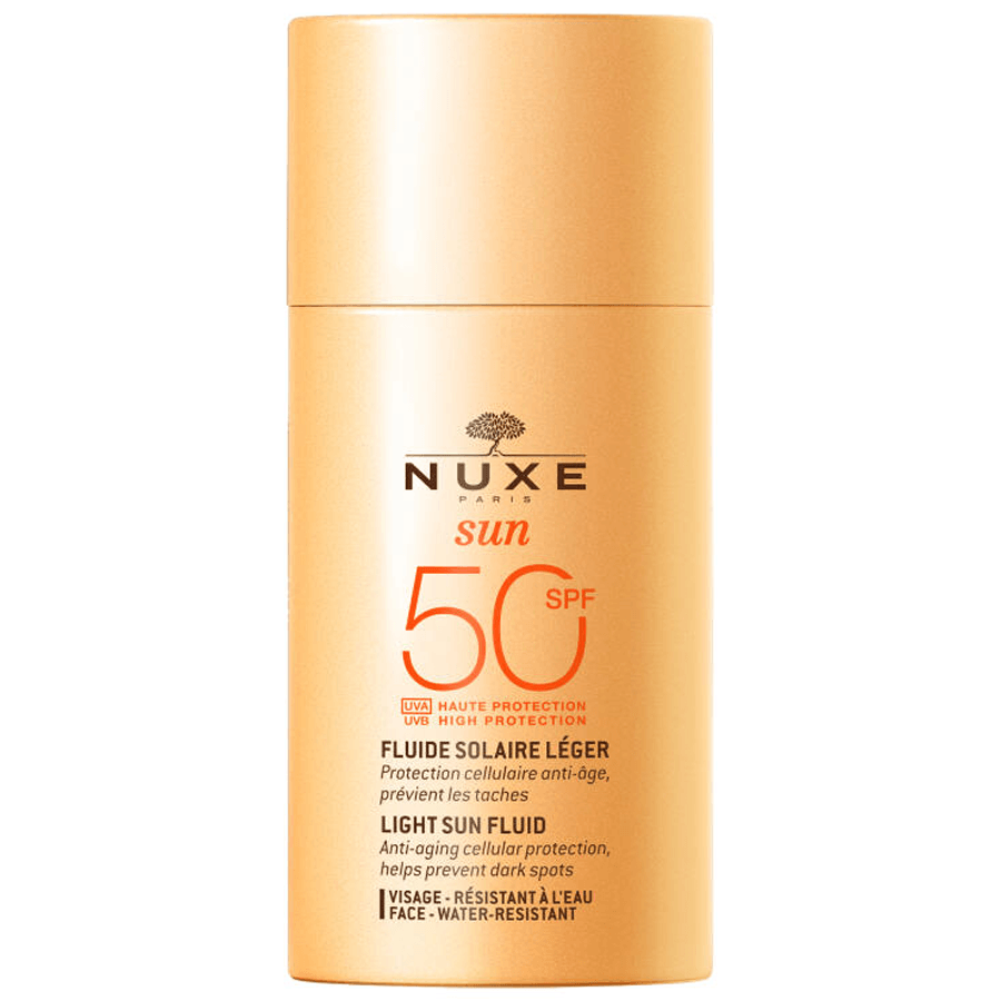 Nuxe Sun Fluide Leger Haute Protection SPF 50 50ml-Hafif Dokulu Yüz Kremi