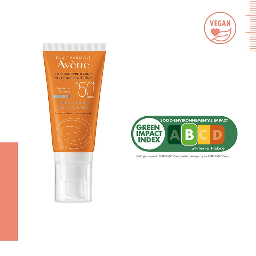 Avene Solaire SPF 50+ Yaşlanma Karşıtı Güneş Kremi 50ml