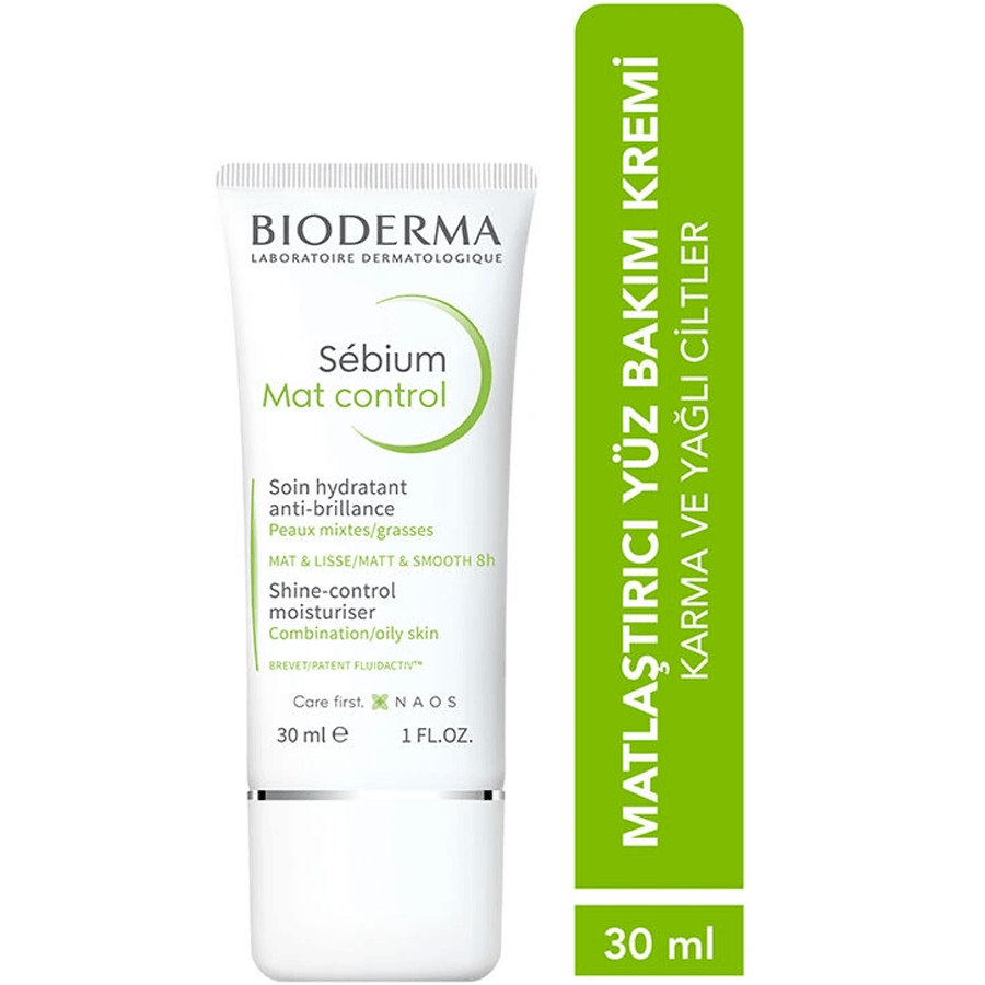 Bioderma Sebium Mat Control 30ml-Parlama Kontrolü