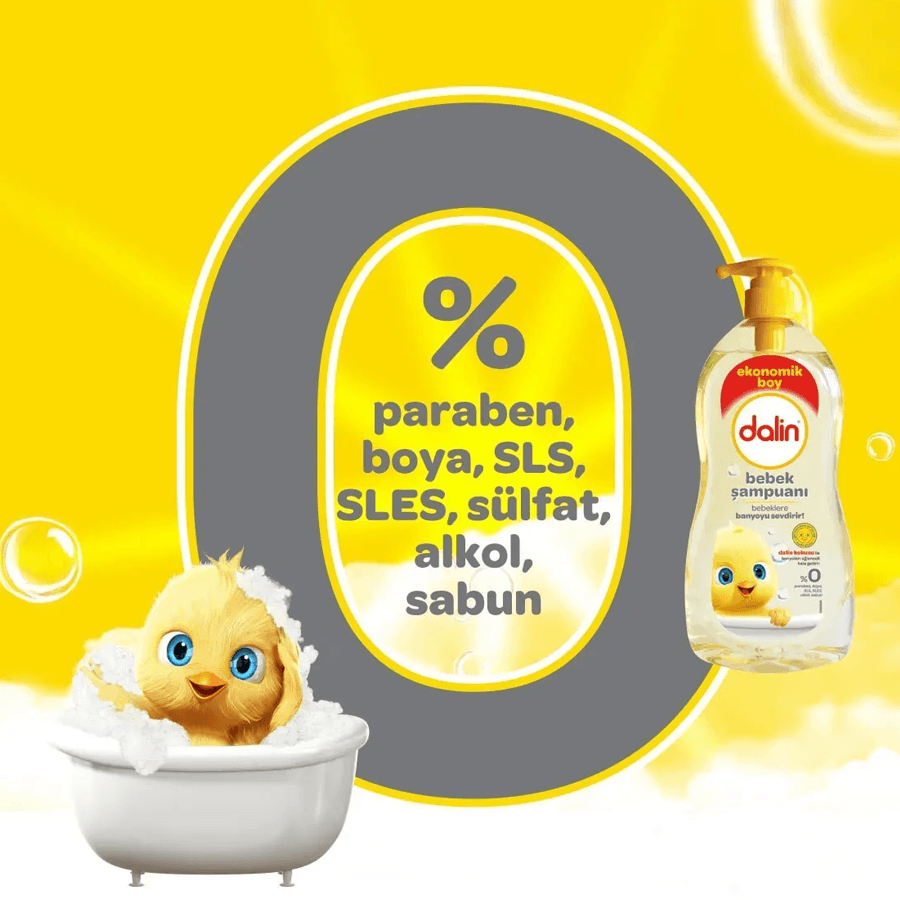 Dalin Bebek Şampuanı 700ml-Bebek Yağı