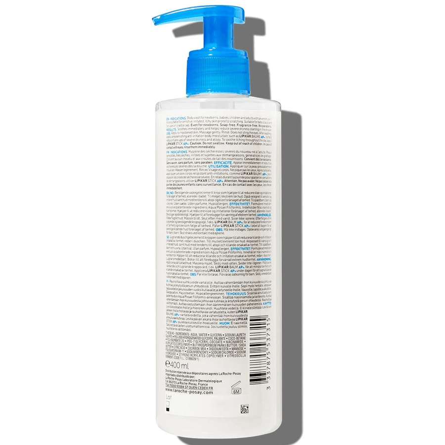 La Roche Posay Lipikar Syndet AP+ 400ml-Vücut Yıkama Jeli 