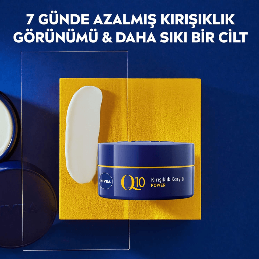 Nivea Q10 Power Kırışık Karşıtı Gece Yüz Bakım Kremi 50ml