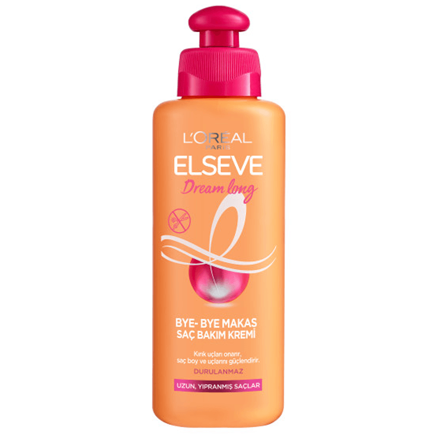 Loreal Paris Elseve Dream Long Bye-Bye Makas Saç Bakım Kremi 200ml