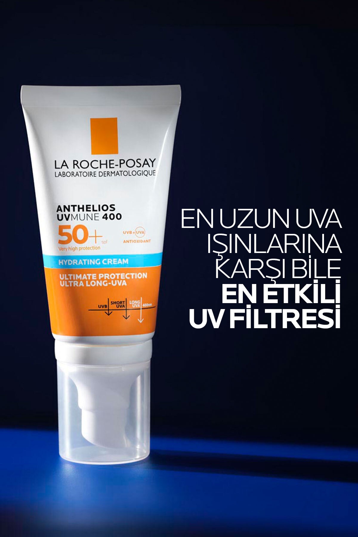 Anthelios Uvmune SPF+50 Hassas Ciltler İçin Yüksek Korumalı Yüz Güneş Kremi