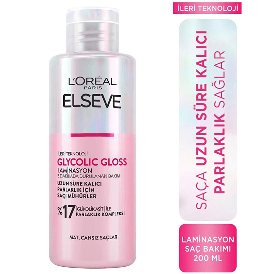 Loreal Paris Elseve Glycolic Gloss Rinse Off 200ml - Bakım Kremi