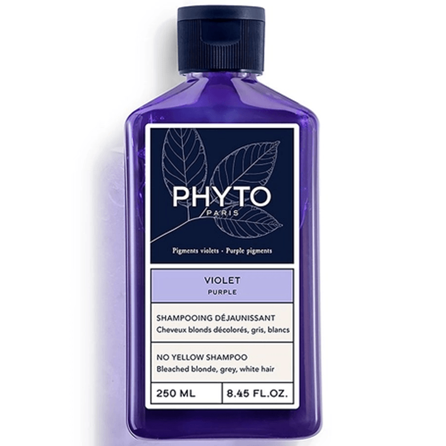 Phyto Violet Purple No Yellow Shampoo 250ml-Sarı ve Gri Saçları Nötralize Eden Şampuan