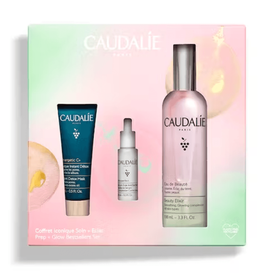 Caudalie Beauty Elixir Detox Glow Trio Set- Arındırıcı ve Işıltı Verici Set