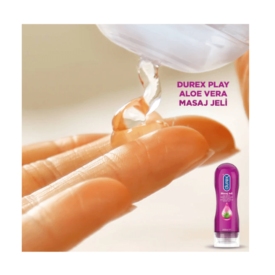 Durex Play Massage 2 in 1 Aloe Vera 200ml-Masaj Jeli