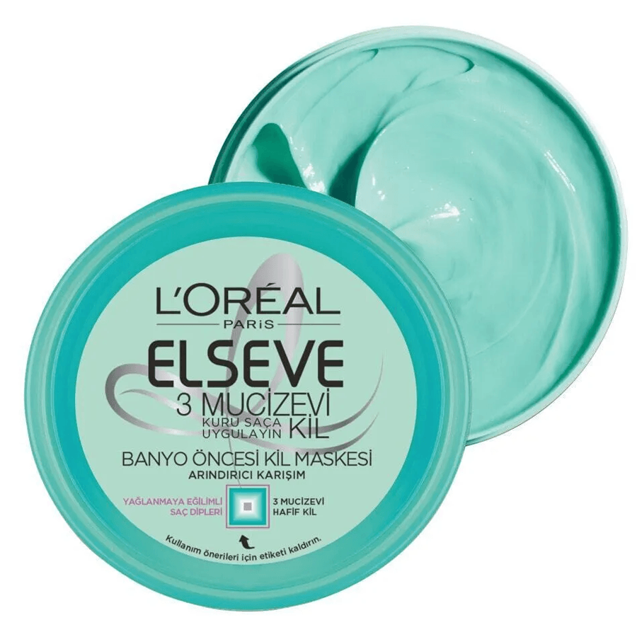 Loreal Paris Elseve 3 Mucizevi Kil Maskesi 150ml