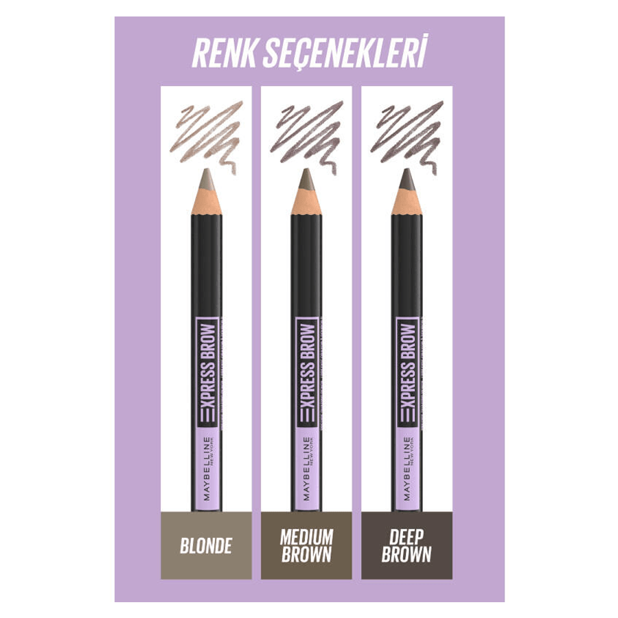 Maybelline Express Brow Kaş Kalemi 02 Blonde