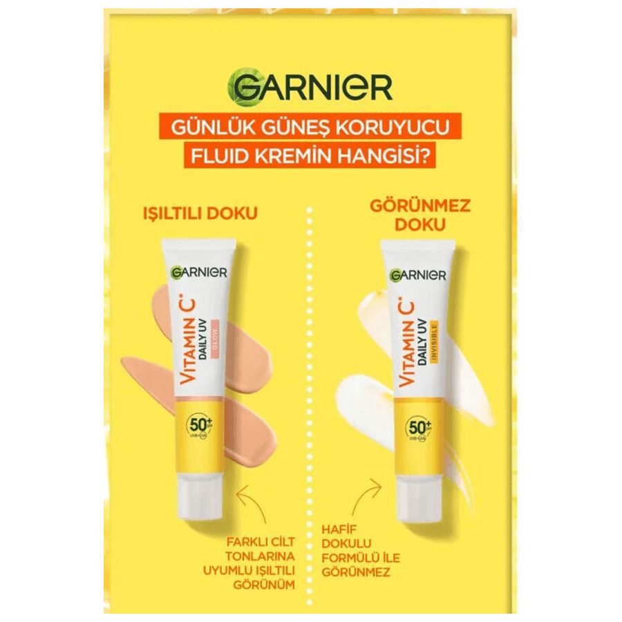 Garnier Vitamin C Daily UV Glow Işıltılı Doku 40ml