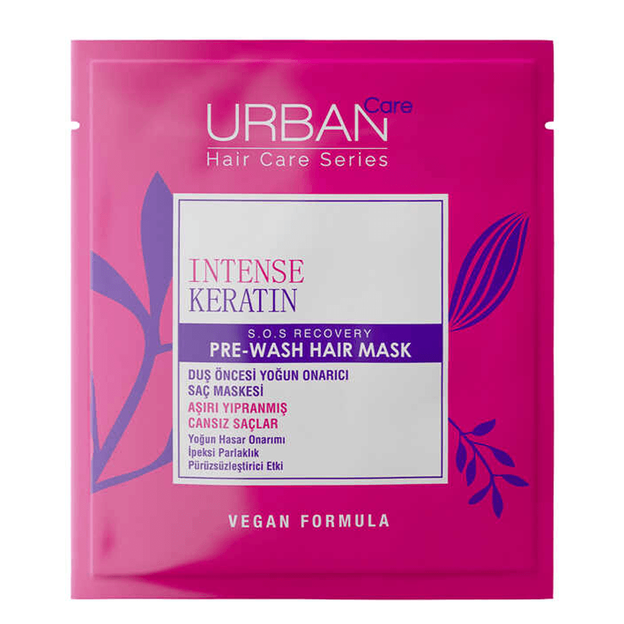 Urban Care Intense Keratin Pre-Wash Hair Mask 50ml-Saç Maskesi