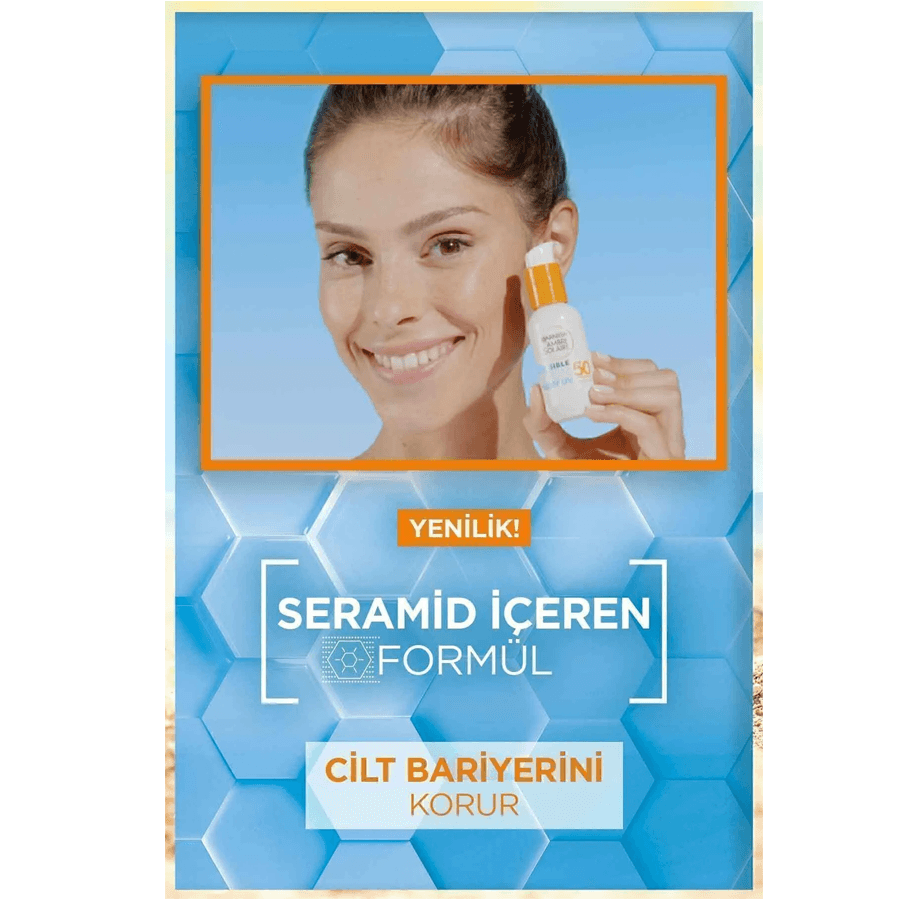 Garnier Ambre Solaire Invisible Süper UV Spf50 30ml-Güneş Koruyucu Serum