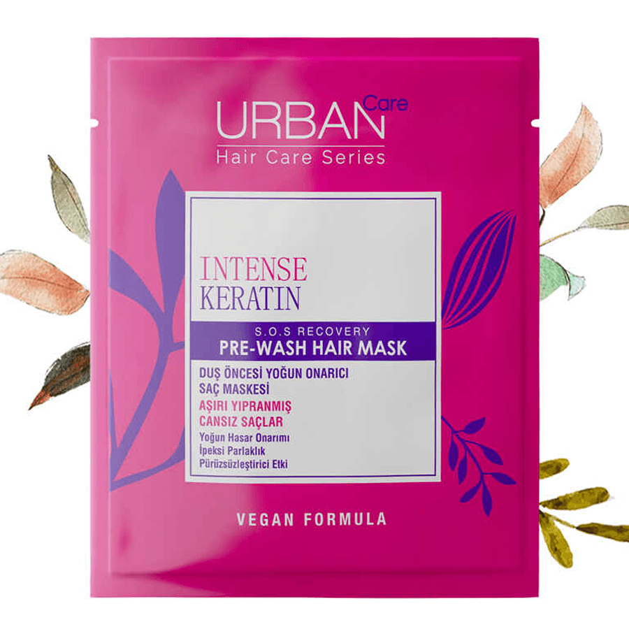 Urban Care Intense Keratin Pre-Wash Hair Mask 50ml-Saç Maskesi