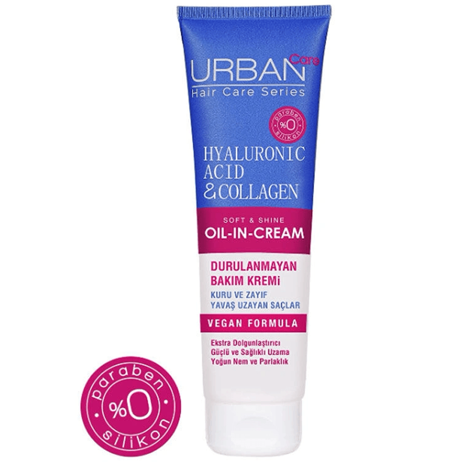 Urban Care Hyaluronic Acid & Keratin 150ml-Durulanmayan Bakım Kremi