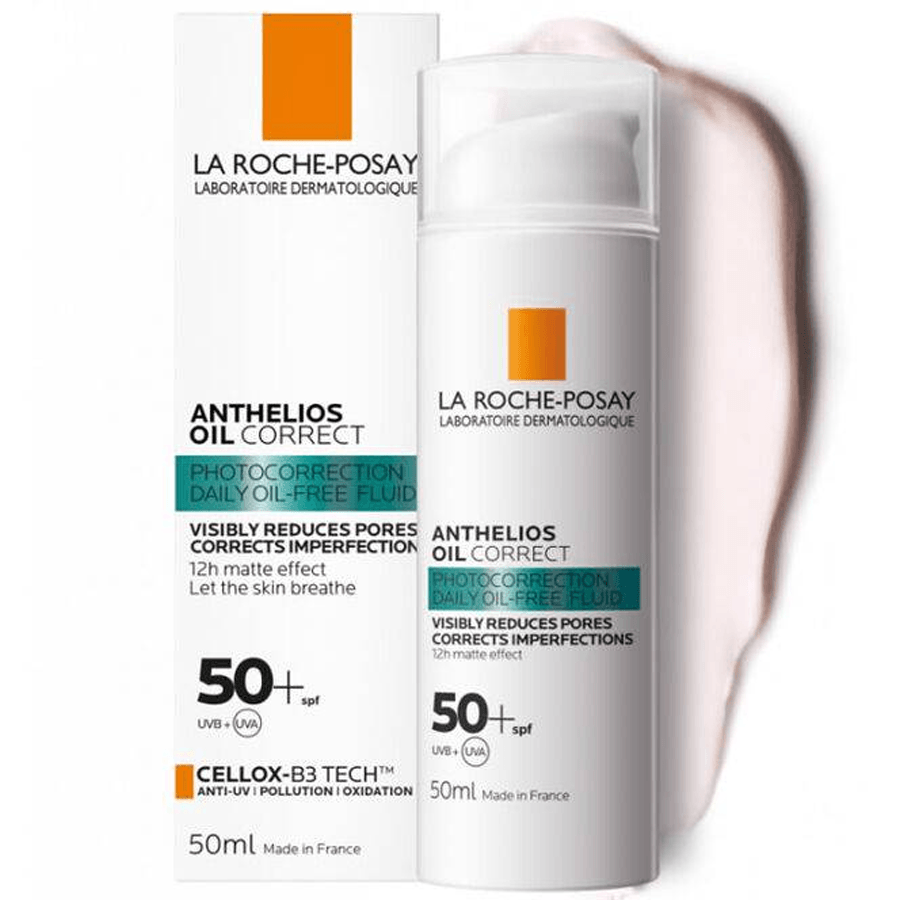 La Roche Posay Anthelios Oil Correct Spf 50+ 50ml-Yağlı ve Düzensiz Ciltler İçin