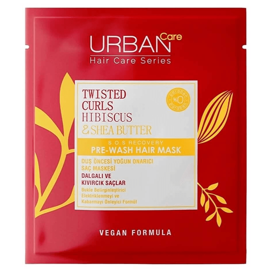 Urban Care Hibiscus ve Shea Butter Bukle Belirginleştirici Saç Bakım Maskesi 50ml