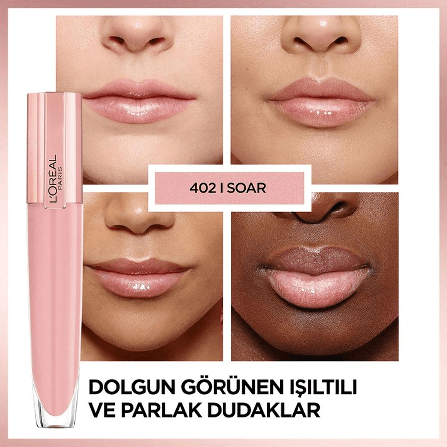 Loreal Paris Glow Paradise Balm in Gloss Işıltı Veren Parlatıcı 402 Soar