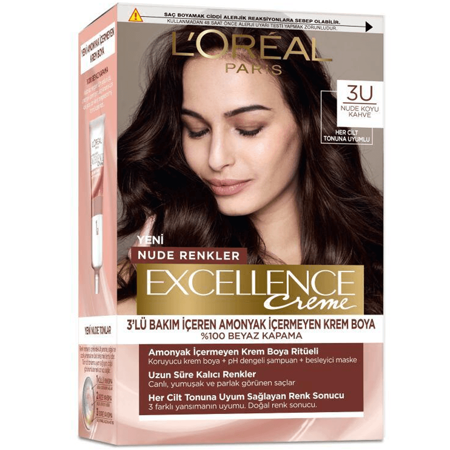 Loreal Paris Excellence Creme Saç Boyası Nude Renkler