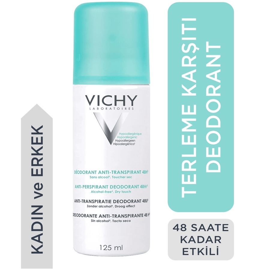 Vichy Anti-Transpirant Terleme Karşıtı Deodorant 125ml-Terleme Önleyici