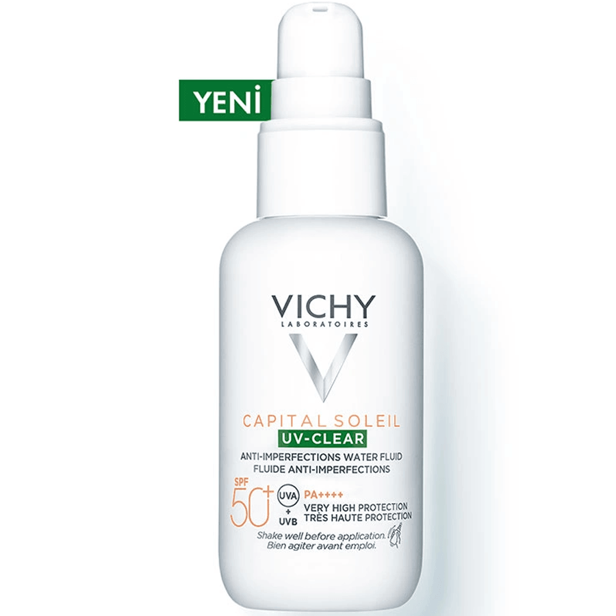 Vichy Capital Soleil UV-Clear Spf50+ Fluide 40ml-Güneş Koruyucu