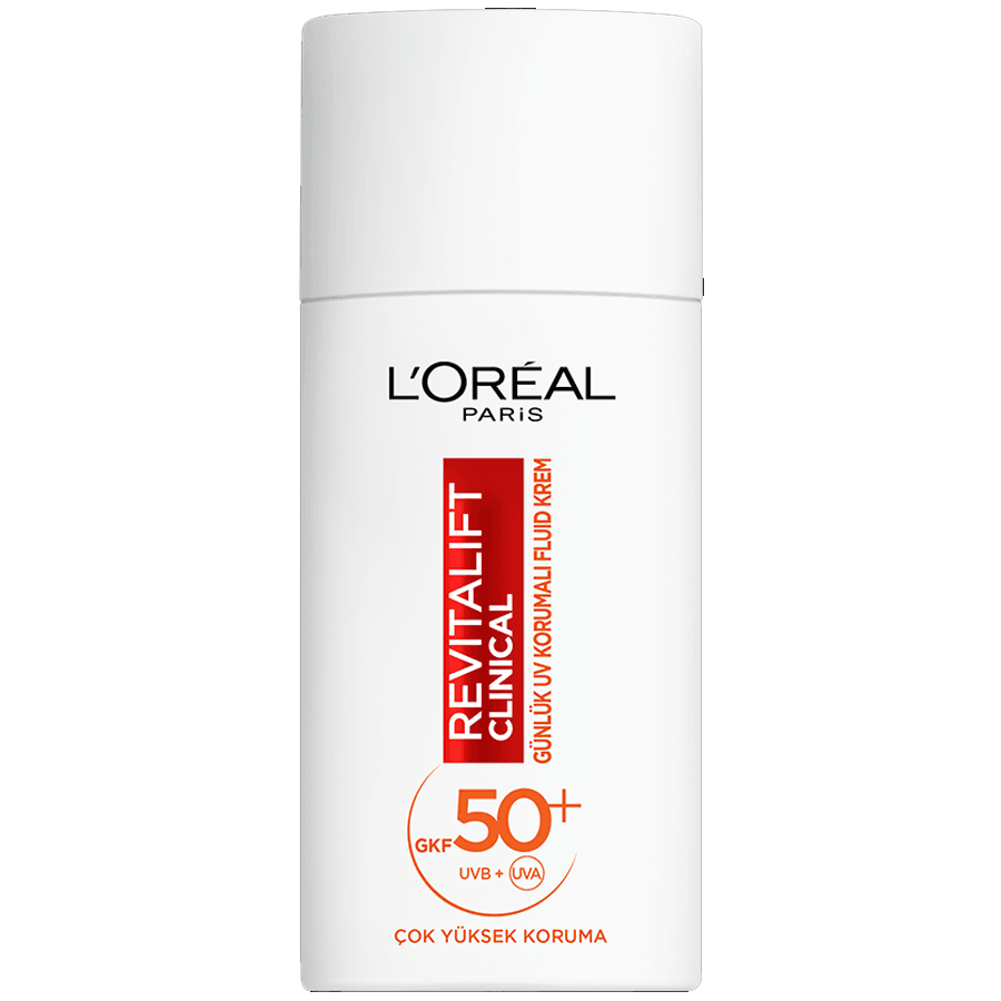 Loreal Paris Revitalift Clinical SPF 50+ Günlük Yüksek UV Korumalı Yüz Güneş Kremi 50ml