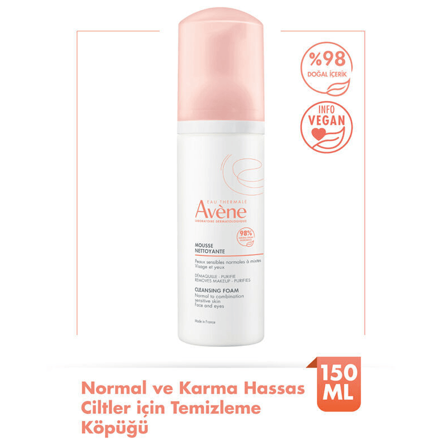 Avene Mousse Nettoyante 2x150ml-Cilt Temizleyici Köpük