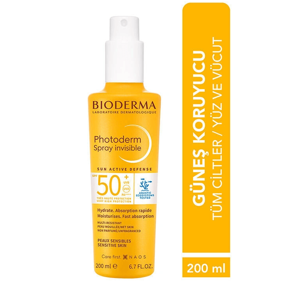 Bioderma Photoderm Spray SPF50+ 200ml-Güneş Koruyucu Sprey