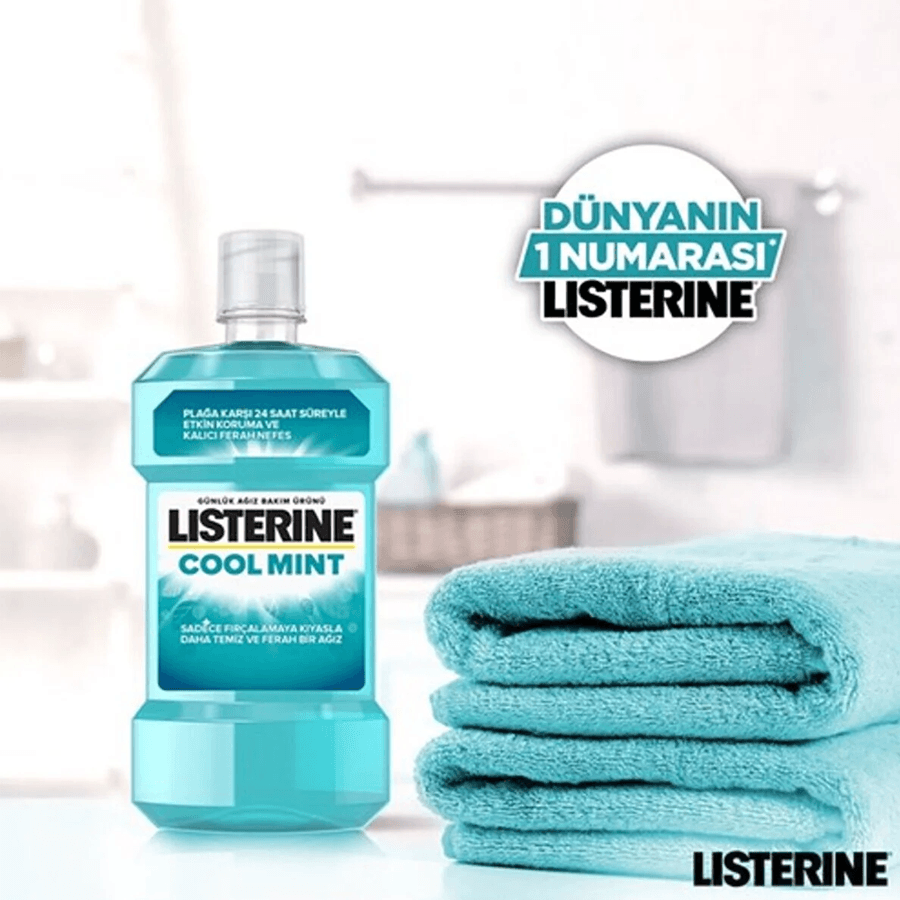 Listerine Cool Mint Hafif Nane Ağız Bakım Suyu 500ml