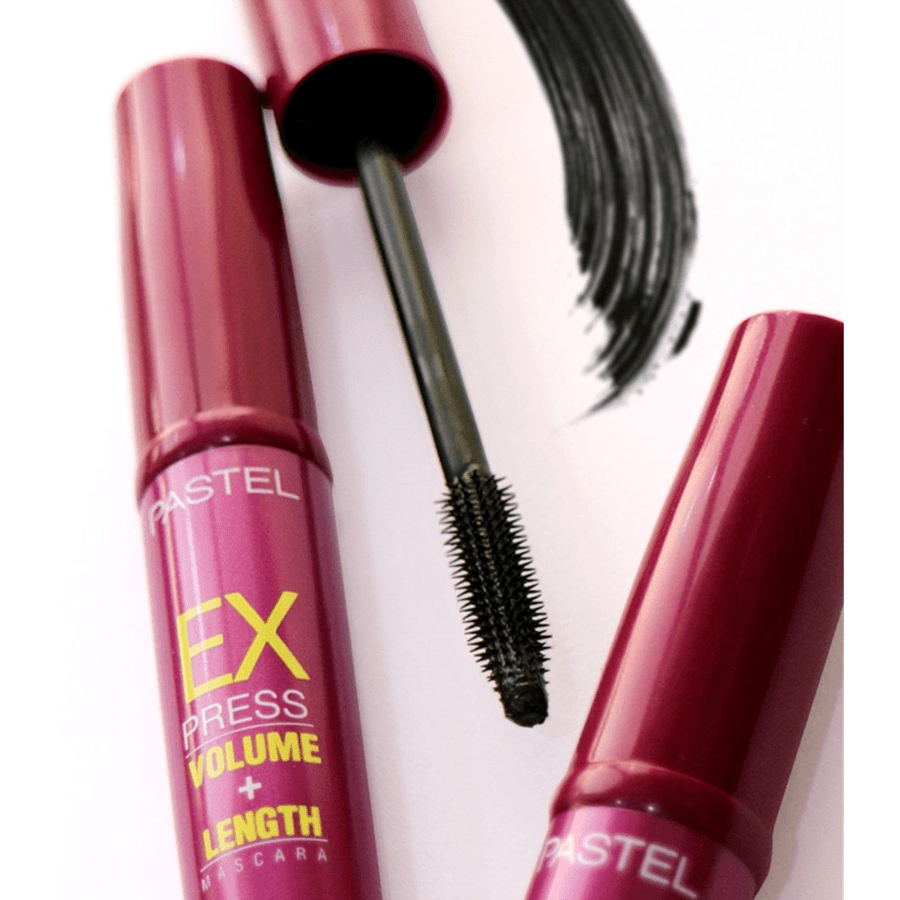 Pastel Express Volume + Length Mascara-Siyah Maskara