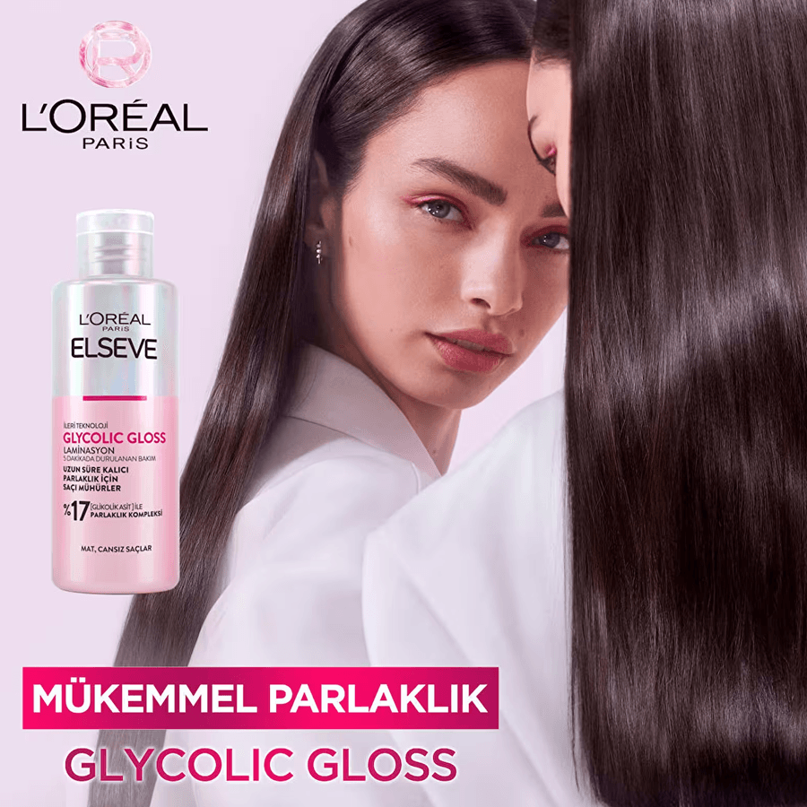 Loreal Paris Elseve Glycolic Gloss Rinse Off 200ml - Bakım Kremi