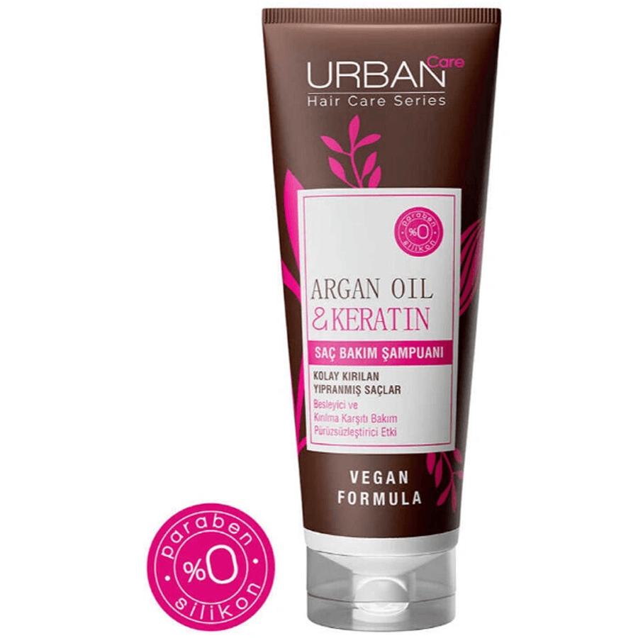 Urban Care Argan Oil & Keratin Kolay Kırılan Saç Bakım Şampuanı 250ml