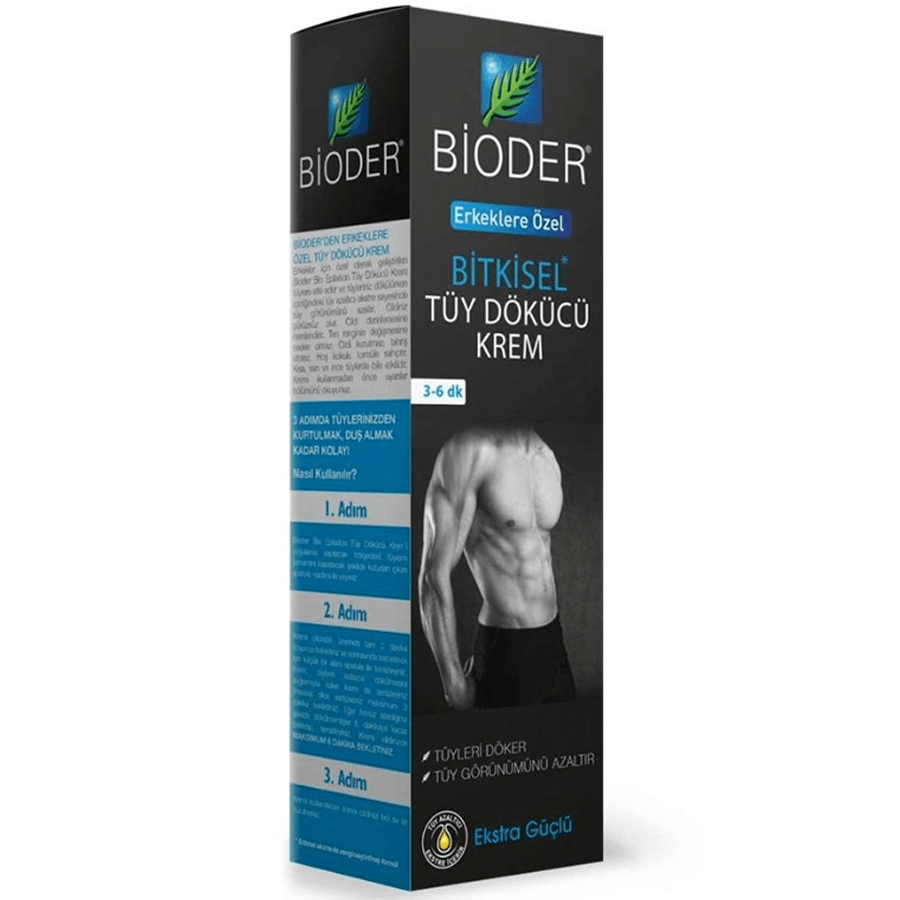 Bioder Erkekler Özel Tüy Dökücü Krem 100ml-Erkeklere Özel