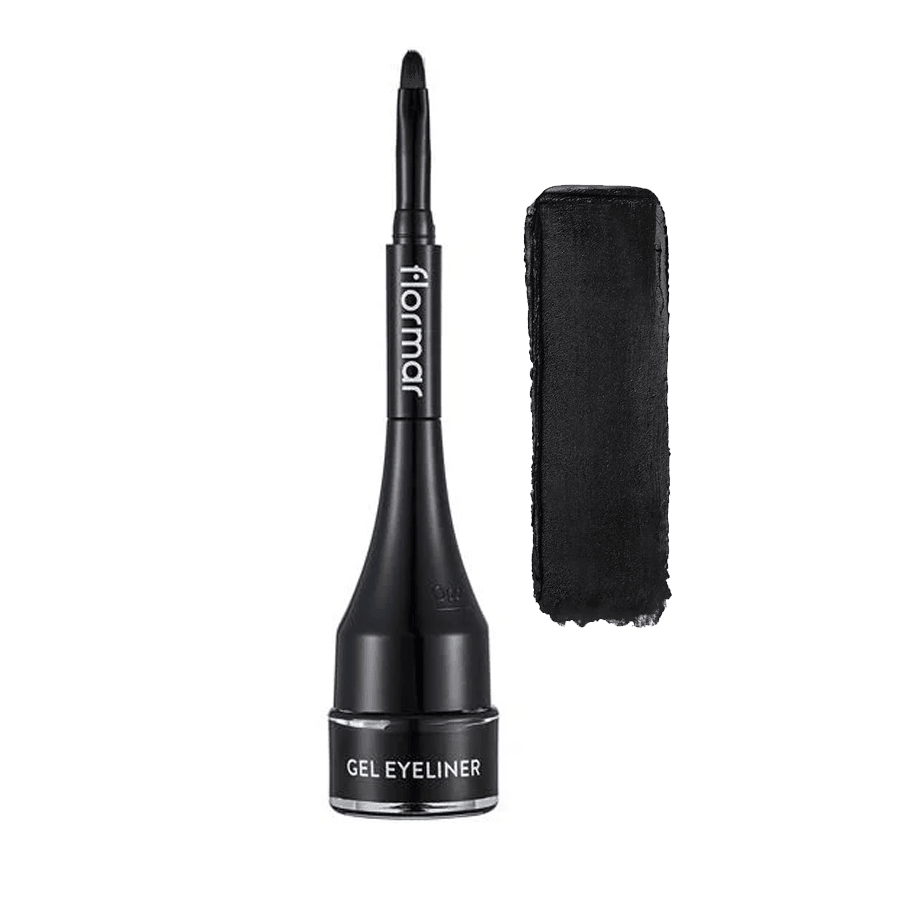 Flormar Gel Eyeliner 2.2gr-Yüksek Pigmentli ve Mat Bitişli Kremsi Jel Eyeliner