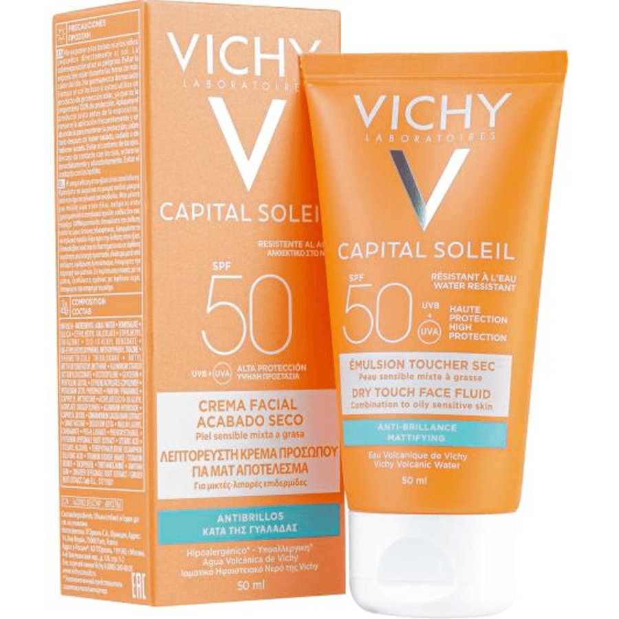 Vichy Capital Soleil Dry Touch SPF50 50ml-Güneş Koruyucu Emülsiyon