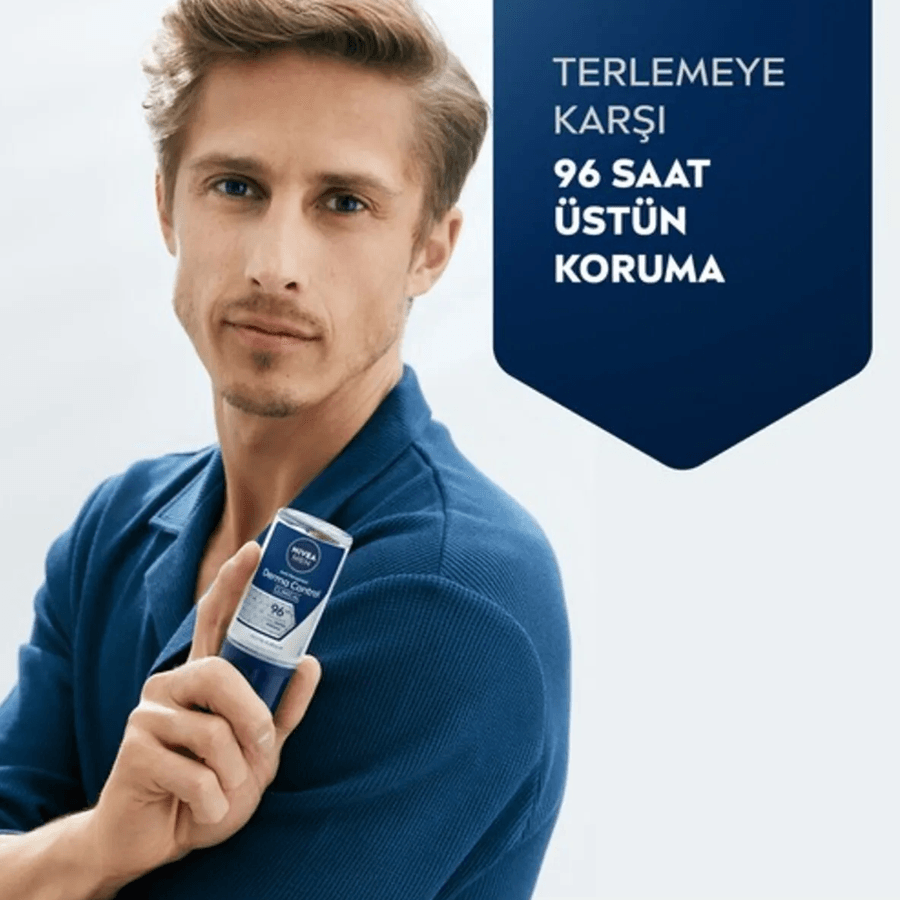 Nivea Men Derma Control Clinical Roll-On 50ml-Ekstra Kuruluk