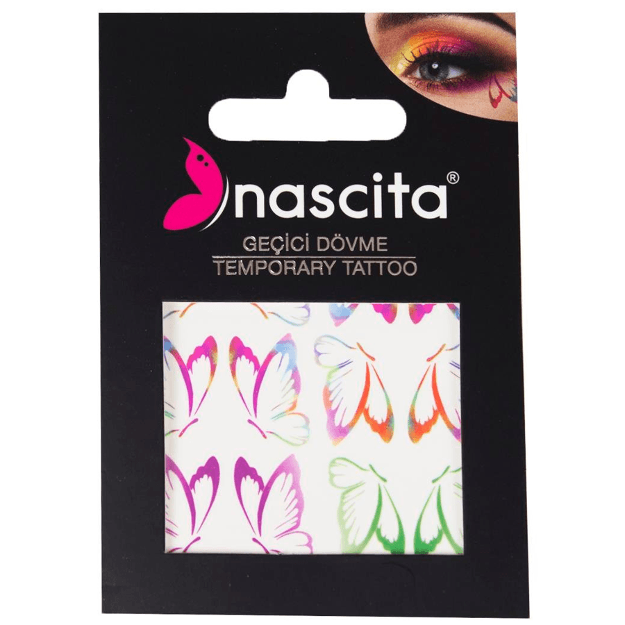 Nascita Butterfly Yüz Sticker 016