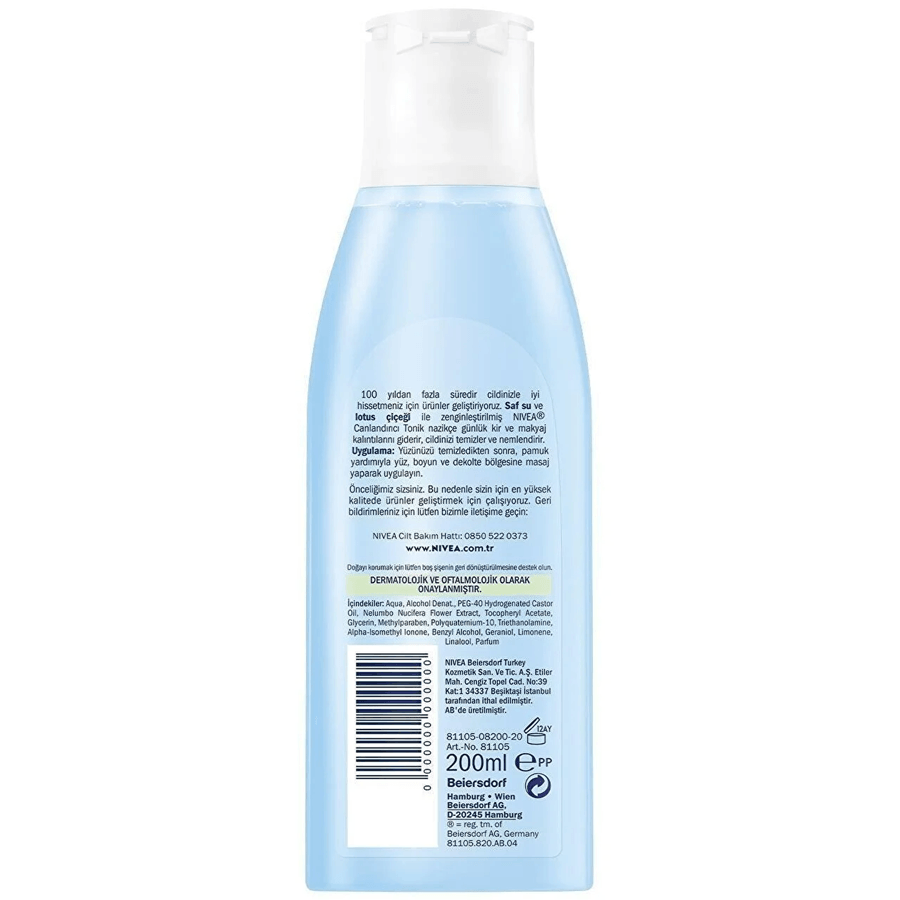 Nivea Canlandırıcı Tonik 200ml-Nemlendirici Tonik