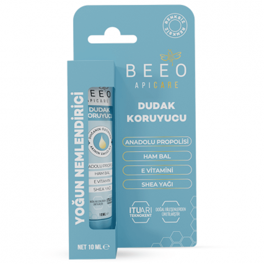 Beeo Apicare Propolisli Ham Ballı Dudak Koruyucu 10ml