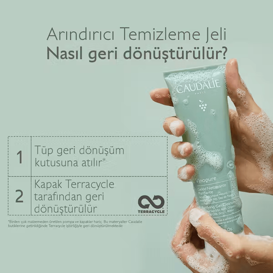 Caudalie Vinopure Purifying Gel Cleanser 150ml-Arındırıcı Jel