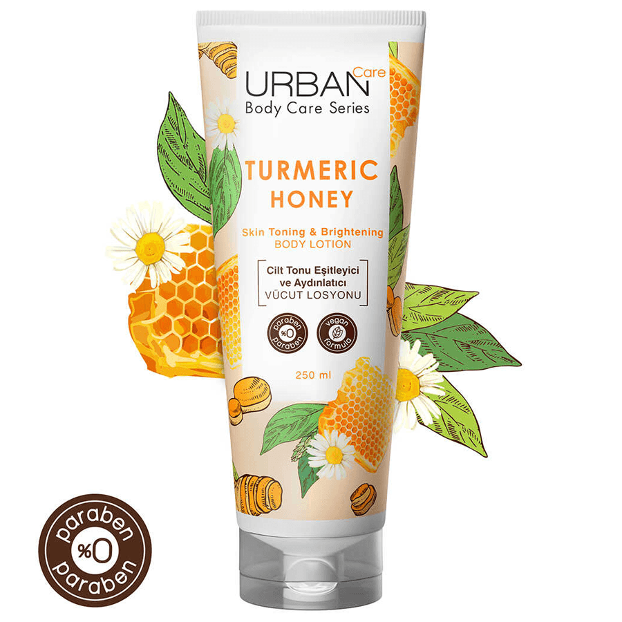 Urban Care Turmeric Honey Body Lotion 250ml-Vücut Losyonu