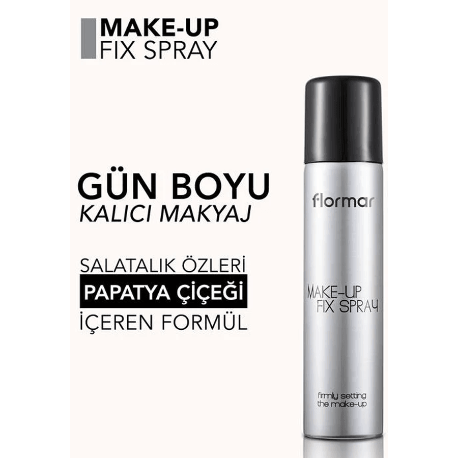 Flormar Make-Up Fix Spray 75ml-Makyaj Sabitleyici Sprey