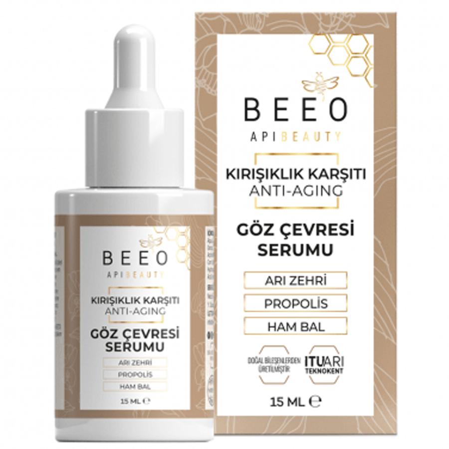 Beeo Api Beauty Arı Zehirli Propolisli Anti-Aging Göz Çevresi Serumu 15ml