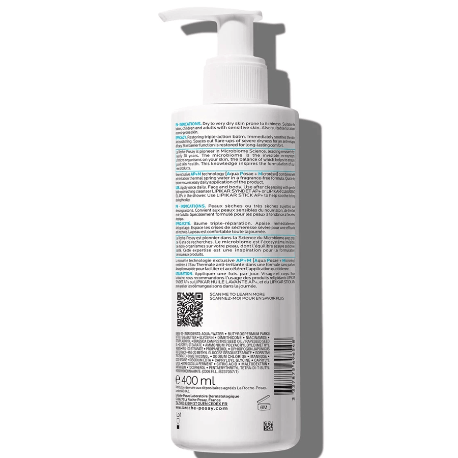 La Roche Posay Lipikar Baume Light AP+ M 400ml-Yüz ve Vücut