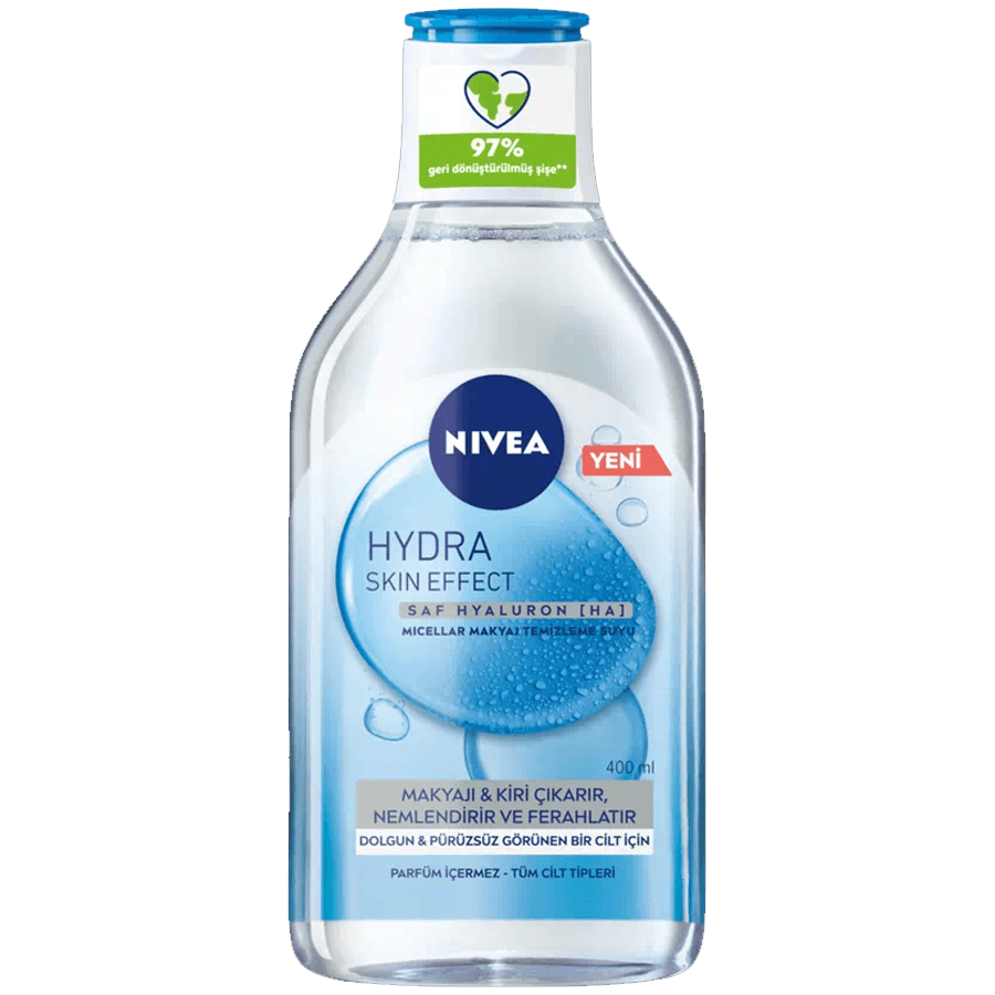 Nivea Hydra Skin Effect Micellar Makyaj Temizleme Suyu 400ml